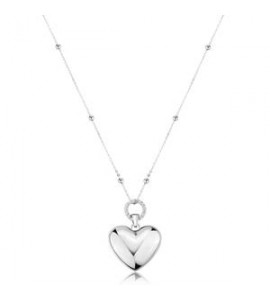 Collana Donna Gioielli Sagapò Stellar in acciaio Cuore sse13