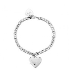 Bracciale Donna Gioielli Sagapò Stellar in acciaio Cuore sse19