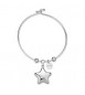 Bracciale Rigido Donna Gioielli Sagapò Stellar in acciaio Stella sse25