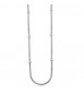 Collana Uomo Gioielli Sagapò Ripple in acciaio catena e elementi srp77