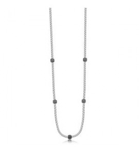 Collana Uomo Gioielli Sagapò Ripple in acciaio catena srp79
