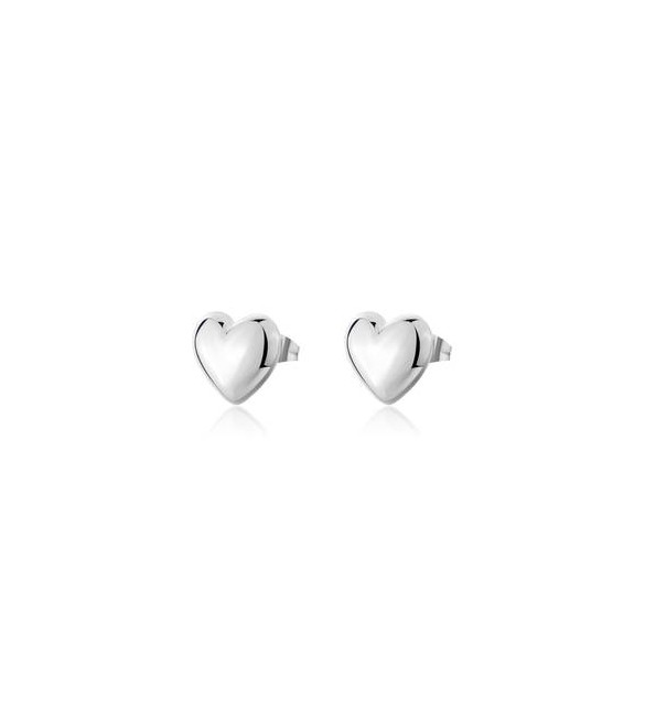 Orecchini Donna Gioielli Sagapò Stellar in acciaio Cuore sse27