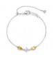Bracciale Donna Gioielli Fancy by Brosway in argento zircone goccia giallo FEY99