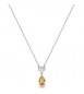 Collana Gioielli Fancy by Brosway in argento zircone forma goccia giallo FEY97