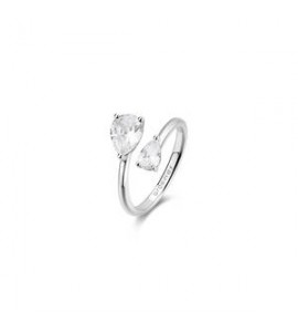 Anello Gioielli Fancy by Brosway in argento zirconi bianchi misura 16 FIW118C