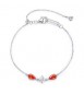 Bracciale Donna Gioielli Fancy by Brosway in argento zircone goccia arancione FVO25