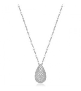 Collana Gioielli Fancy by Brosway in argento forma goccia zirconi bianco FIW122