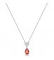Collana Gioielli Fancy by Brosway in argento zircone forma goccia arancione FVO24