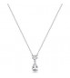 Collana Gioielli Fancy by Brosway in argento zircone forma goccia bianco FIW113