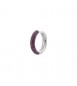Mono Orecchino cerchietto Gioielli Fancy by Brosway in argento zirconi rosso mm 22 FPR125