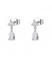 Orecchini Donna Gioielli Fancy by Brosway in argento a goccia zircone bianco FIW117