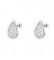 Orecchini Gioielli Fancy by Brosway in argento goccia zirconi bianco FIW125