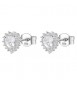 Orecchini Kate Gioielli Fancy by Brosway in argento zircone cuore bianco FIW59