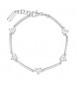 Bracciale Donna Gioielli Fancy by Brosway in argento zircone cuore  bianco FIW121