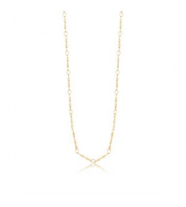 Collana Gioielli Brosway Essential in acciaio dorato maglia barette cm 44 BNL010