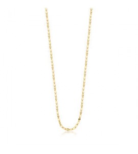 Collana Gioielli Brosway Essential in acciaio dorato maglia forzatina cm 56 BNL006