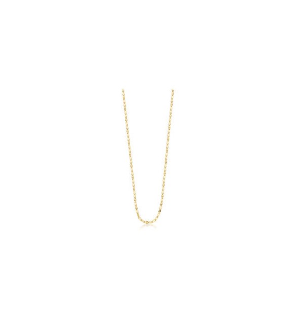 Collana Gioielli Brosway Essential in acciaio dorato maglia forzatina cm 56 BNL006