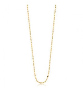 Collana Gioielli Brosway Essential in acciaio dorato maglia forzatina cm 66 BNL008