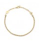 Bracciale Gioielli Brosway Essential in acciaio dorato maglia torchon BNL056