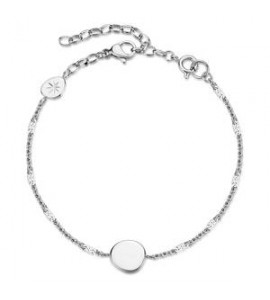 Bracciale Gioielli Brosway Essential in acciaio maglia forzatina da poter incidere BNL071