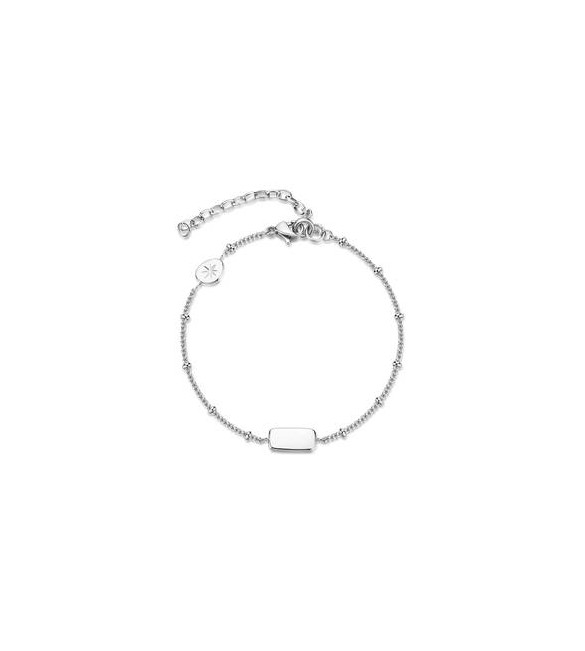 Bracciale Gioielli Brosway Essential in acciaio maglia forzatina da poter incidere BNL073