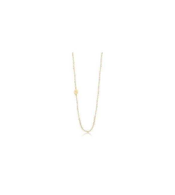 Collana Gioielli Brosway Essential in acciaio dorato maglia forzatina cm 44 BNL026