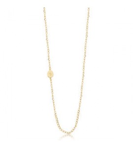 Collana Gioielli Brosway Essential in acciaio dorato maglia forzatina cm 56 BNL028