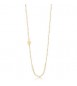Collana Gioielli Brosway Essential in acciaio dorato maglia forzatina cm 56 BNL028