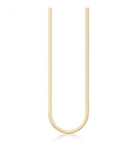 Collana Gioielli Brosway Essential in acciaio dorato maglia snake cm 56 BNL018