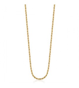 Collana Gioielli Brosway Essential in acciaio dorato maglia torchon cm 56 BNL032