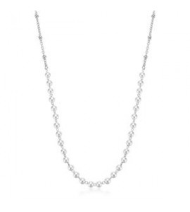Collana Gioielli Brosway Essential in acciaio e perle di conchiglia cm 44 BNL037