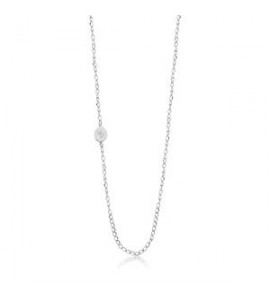 Collana Gioielli Brosway Essential in acciaio maglia forzatina cm 44 BNL025