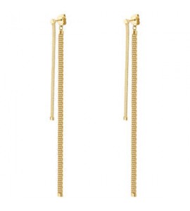 Orecchini Gioielli Brosway Essential in acciaio dorato pendenti BNL086