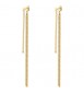 Orecchini Gioielli Brosway Essential in acciaio dorato pendenti BNL086
