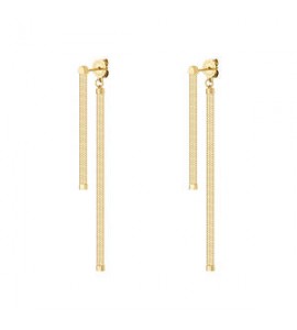 Orecchini Gioielli Brosway Essential in acciaio dorato pendenti BNL092