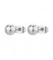 Orecchini Gioielli Brosway Essential in acciaio a lobo sfera mm 6 BNL111