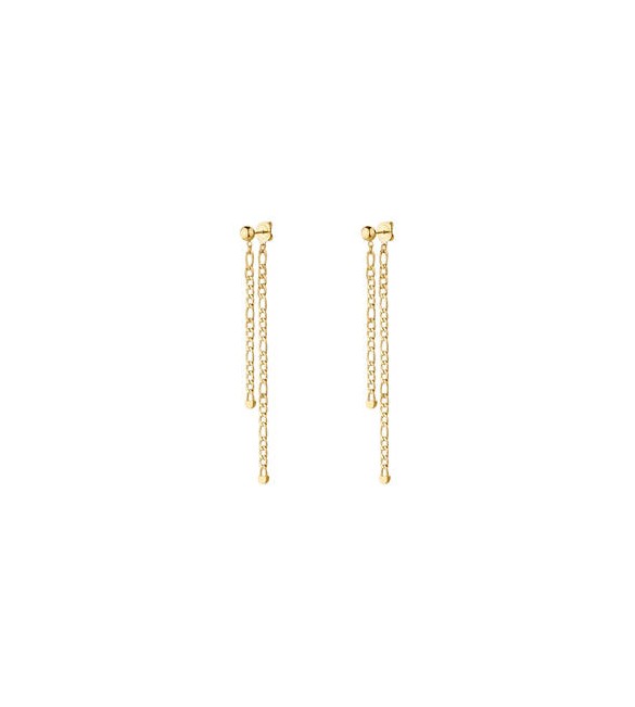 Orecchini Gioielli Brosway Essential in acciaio dorato pendenti BNL096