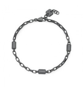 Bracciale Gioielli Brosway Logan in acciaio brunito BOA16