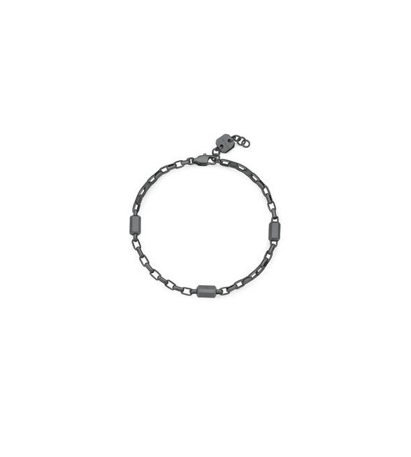 Bracciale Gioielli Brosway Logan in acciaio brunito BOA16