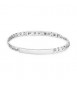 Bracciale Gioielli Brosway Riptide in acciaio maglia grumetta con piastra BTD020