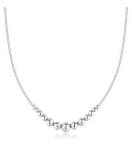 Collana Gioielli Brosway Perfect in acciaio con sfere BPC05