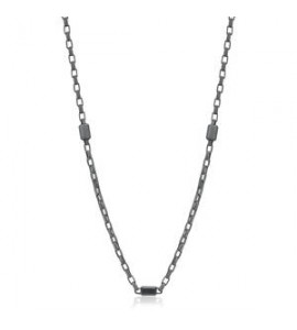 Collana Gioielli Brosway Logan in acciaio brunito BOA03