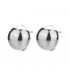 Orecchini Gioielli Brosway Perfect in acciaio a lobo metà sfera BPC32