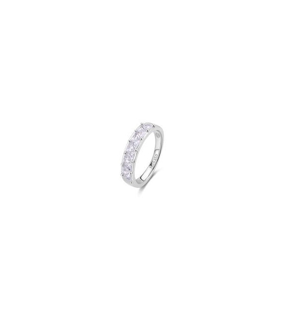 Anello Donna Gioielli Rosato Vittoria in argento e cristalli misura 16 RZVT31C