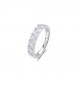 Anello Donna Gioielli Rosato Vittoria in argento e cristalli misura 16 RZVT31C