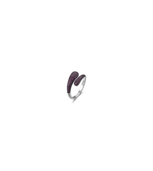 Anello Gioielli Fancy by Brosway in argento zirconi rosso misura 16 FPR126C