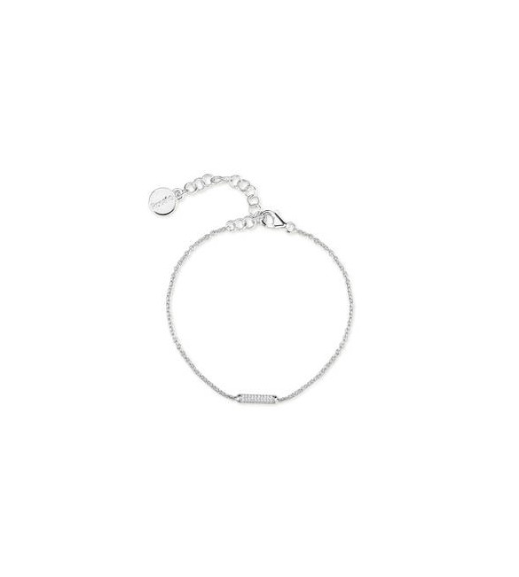 Bracciale Donna Gioielli Rosato Bianca in argento e zirconi RZBI64
