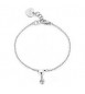 Bracciale Donna Gioielli Sagapò Luce in acciaio con cuore e cristallo sce44