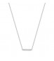 Collana Donna Gioielli Rosato Bianca in argento e zirconi RZBI56