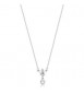 Collana Donna Gioielli Sagapò Luce in acciaio con stella e cristallo sce21